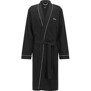 BOSS Kimono heren ochtendjas (dun) zwart