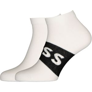 BOSS - Ankle Socks - Enkelsokken - Uni - Katoenmix - Set van 2 paar