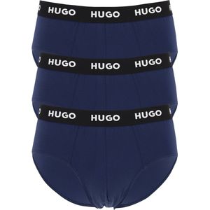 HUGO - Hip Slips - Zwart - Katoen - Comfortabele Pasvorm
