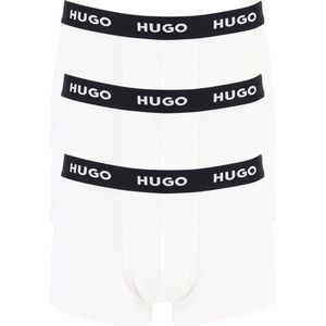 Hugo Boss Trunks (3 Pack) Heren Boxers Kort Wit