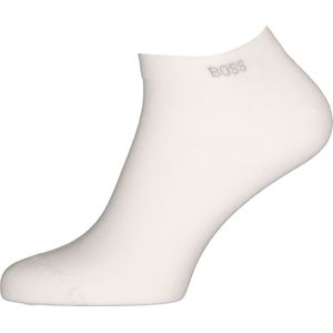 BOSS - Ankle Socks - Korte Sokken - Wit - Katoenmix - Set van 2 Paar