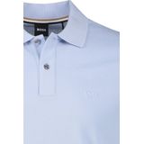 Hugo Boss poloshirt korte mouw lichtblauw