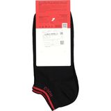 HUGO - Enkelsokken - Katoenmix - Zwart - Set van twee paar