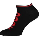 HUGO - Enkelsokken - Katoenmix - Zwart - Set van twee paar