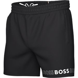 Boss Dolphin zwembroek zwart effen opdruk