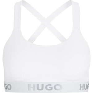 Hugo - Sport BH - Zwart - Biologisch Katoen - Vaste Bandjes