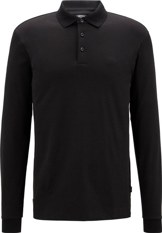 Boss - Pado 30 Poloshirt - Groen - Gemaakt van Biologisch Katoen