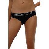Hugo Boss - Elastische Katoenen Slips - Zwart - Set van Drie