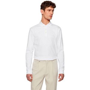 BOSS - Pado - Poloshirt - Blauw - Gemaakt van minimaal 60% biologisch katoen