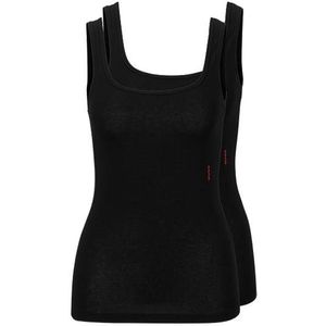 Hugo - Double Pack - Vest - Zwart - Biologisch Katoen