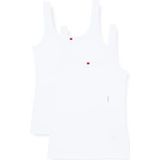 HUGO - TWIN VEST - Tanktop - Wit - Set van 2