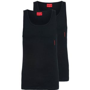 Hugo - Mouwloos T-shirt - Zwart - Katoen