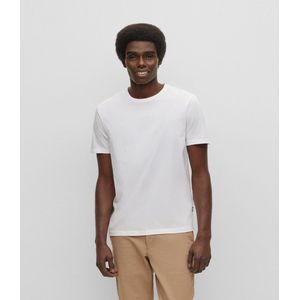 BOSS BLACK Tessler 150 Polo's T-shirts Heren - Wit