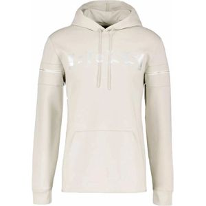 Hugo Boss trui beige effen met  opdruk