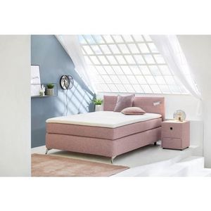 Jockenhöfer Gruppe Boxspringbett »Nora erhältlich in den Größen 100,120 & 140cm«, mit Topper und höhenvariablem Kopfteil