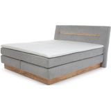 Jockenhöfer Gruppe Boxspringbett Nika, mit Bettkasten, 7-Zonen-Matratze, und Topper, mehrere Härtegrade wählbar