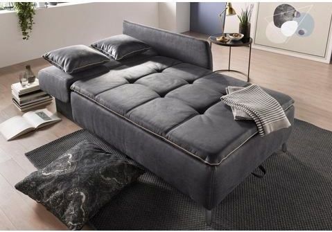 Jockenhöfer Gruppe Schlafsofa "Roman", praktische Bettfunktion und Stauraum, Tonnentaschenfederkern