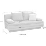 Jockenhöfer Gruppe Schlafsofa Laurin, als Dauerschläfer geeignet, Bettfunktion und Stauraum/Bettkasten
