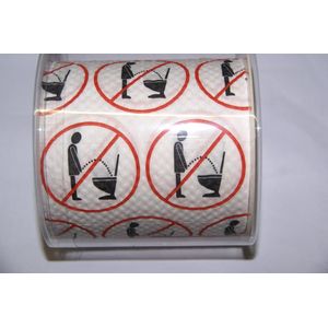Paper + Design 000156 Stop it toiletpapier