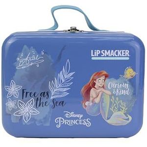 Lip Smacker Frozen Lunch Box, All-in-One Veilige Make-up Gifset voor Kinderen inclusief Make-up voor Gezicht, Lippen & Nagels met Haar- & Schoonheidsaccessoires Inbegrepen voor Prinsessenlook