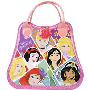 Disney Princess Weekender Bag - Make-up set voor Kids - Trendy en Compacte Nagelset met Nagellak en Stickers - Manicure Kit voor Kids - Cadeau voor Meisjes