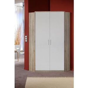 Wimex Hoekkledingkast Joker Hoekoplossing garderobe met 2 kledingstangen en 8 planken