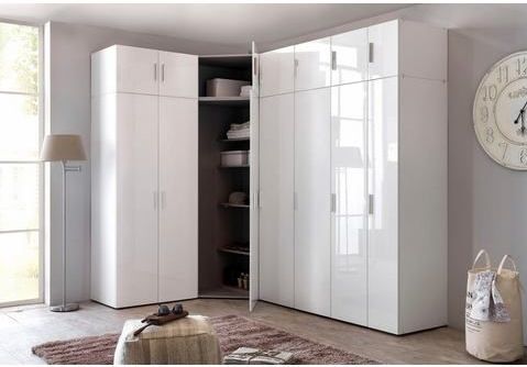 Wimex Drehtürenschrank Malta mit Hochglanz-Front