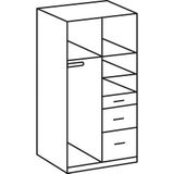 Wimex Kleiderschrank Click ohne Spiegel
