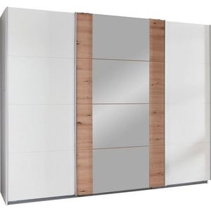 Wimex Schwebetürenschrank "Bern Schiebetürenschrank TOPSELLER", Schrank mit zusätzlicher Innenausstattung, Garderobe