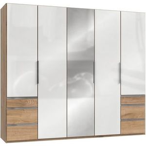 Wimex Kledingkast Level by fresh to go met glas- en spiegeldeuren