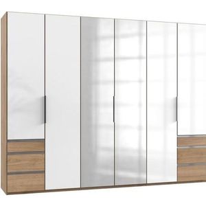 Wimex Kledingkast Level by fresh to go met glas- en spiegeldeuren