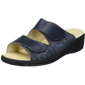 DocComfort Dames 440708 Slipper, zwart Nightblue, 36 EU