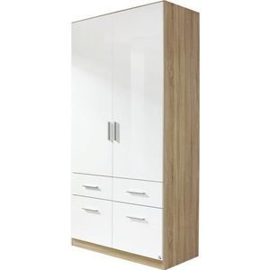 rauch Drehtürenschrank »Kleiderschrank Schrank Garderobe Schlafzimmerschrank CELLE«, in 4 Breiten und 2 Höhen, optional mit Schubkästen MADE IN GERMANY