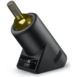 Caso - VinoCase Black - Wijnkoeler - Mat Zwart - Voor 1 Fles