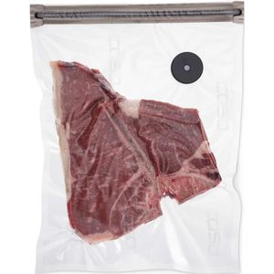 Caso Vakuumierbeutel 1294 20 Stk. 26x35 cm, Zubehör für alle CASO Vakuumierer und für die Marken FreshVAC, WMF, Rommelsbacher, LAICA, Gastroback, Foodsaver, Solis, Steba, Lava, Ohmex, Flaem Nuova uvm.