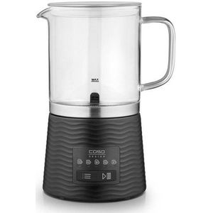 CASO - CappuLatte - Glazen Melkopschuimer - 600 Watt - 400 ml - Voor Warm en Koud Melkschuim