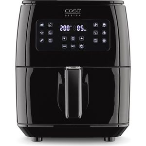 CASO Airfryer AF 600 XL - Hetelucht friteuse XL, 6 Liter, 1700 Watt, 12 programma's, Inclusief Shake reminder
