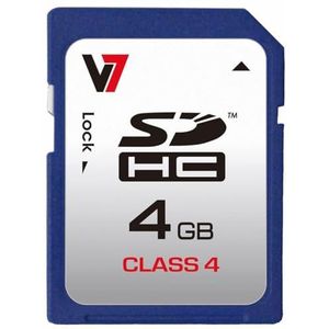 V7 VASDH4GCL4R-2E flashgeheugen 4 GB SDHC Klasse 4