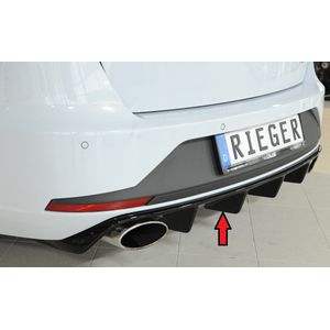 Rieger diffuser | Leon Cupra (5F): 03.14-12.16 (tot Facelift) - 5-drs. (ST/Combi) | stuk glanzend abs | Rieger Tuning