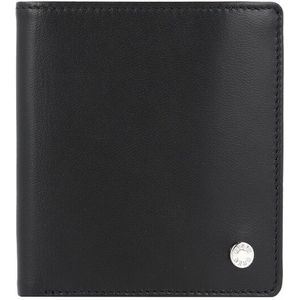 Bree Luc Portemonnee RFID-bescherming Leer 11 cm black