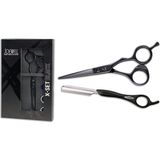 Joewell - X-Set - Kappersschaar - Zwart - Japans Staal