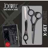 Joewell - X-Set - Kappersschaar - Zwart - Japans Staal