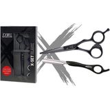 Joewell - X-Set - Kappersschaar - Zwart - Japans Staal