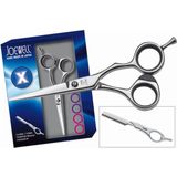 Joewell - X-Set - Kappersschaar - Zwart - Japans Staal