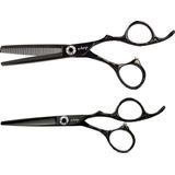 E-Kwip - Flower Set - Kappersscharen - Zwart - Japans Staal