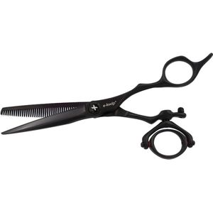 E-Kwip PLUS TEC Modelleerschaar - Zwart - 440C Staal - 5,5 Inch