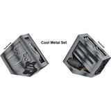 E-Kwip - Cool Metal - Knipschaar - Zilver - Japans Staalkwaliteit, 5,5 Inch