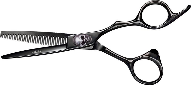 E-Kwip PLUS - Primus Coupeschaar - Skull Black Titanium - 5,5 inch