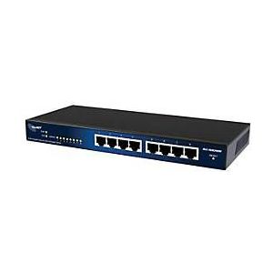 Allnet - ALL-SG8208M - Netwerkschakelaar - Zwart - 8 Gigabit-poorten