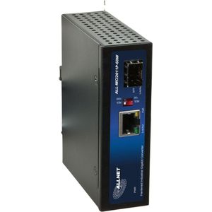 Allnet - 134035 - PoE-converter - Zwart - 60W, 1000 Mbit/s, IEEE 802.3